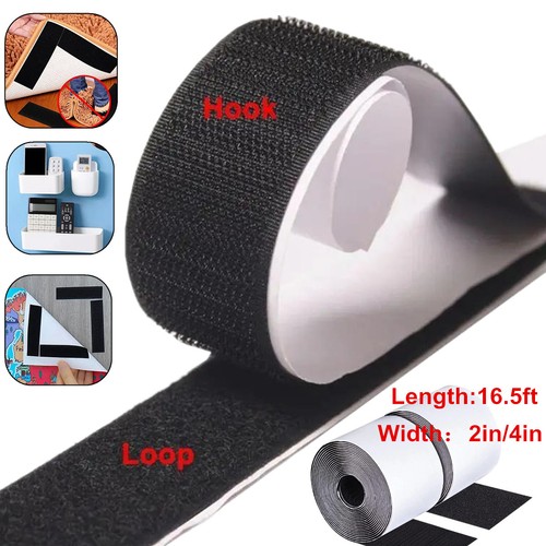 5ft hook loop - self, adhesive