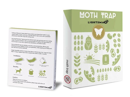 Pack sticky moth trap - moth,